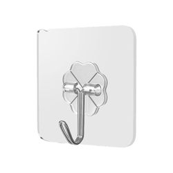 Strong adhesive hook wall transparent seamless adhesive hook