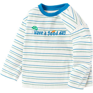
Balabala boys long-sleeved T-shirt baby girl pure cotton base shirt spring and autumn clothes new children's clothing children's tops
