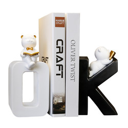 Creative bookend ornaments, bookends, fake books, home decorations