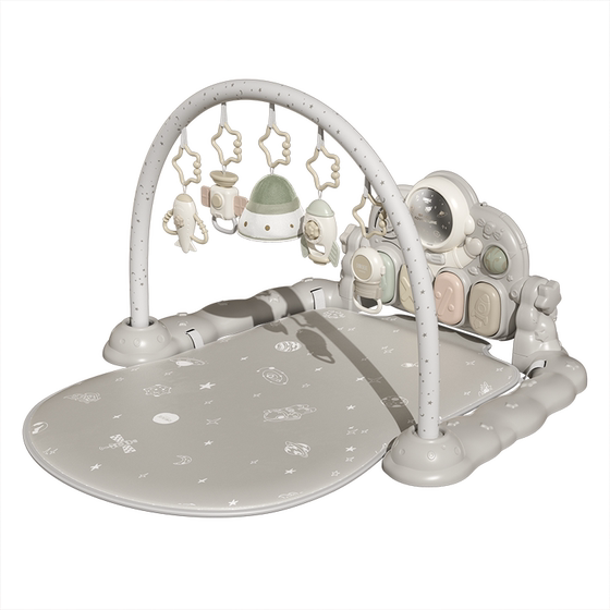 
[618 opening grab] Beiyi baby fitness stand multi-functional pedal piano newborn baby meeting gift toy