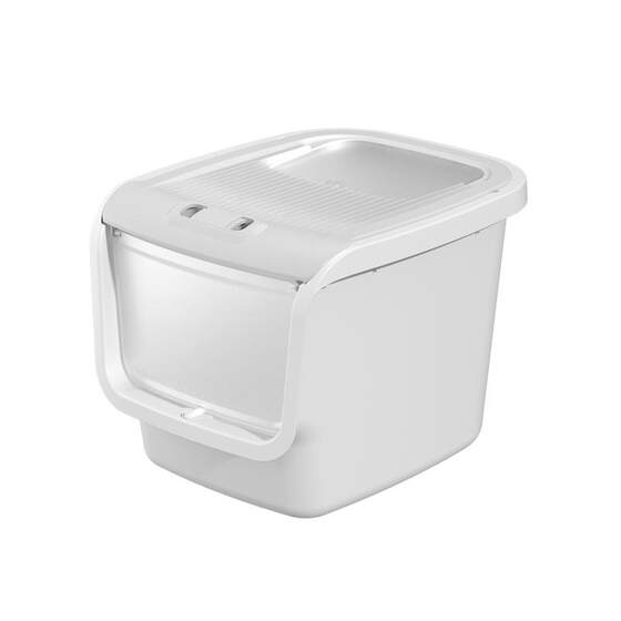 Fully enclosed cat litter box anti-splashing and extra large size anti-sand deodorizing top-in large fat cat toilet without leakage
