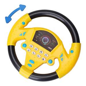 
Children's special co-pilot steering wheel educational steering wheel toys children's toys educational children compatible toys