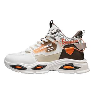 
Pull back high-top men's shoes autumn leather sports and leisure youth basketball practical non-slip heightening workwear Martin boots