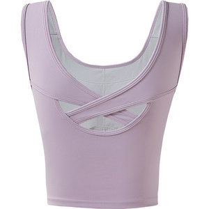 
New sports bra for women, beautiful summer Pilates training set, fitness yoga clothing vest with chest pad top