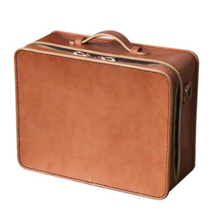 The new handmade cowhide box shoulder -shoulder oblique lift casual casual casual vegetable retro bag thick leather fixed -type square bag
