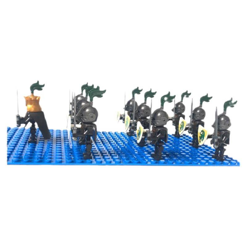 Mm.rabbit Chinese Valentine's Day Building Blocks - Green Dragon Knights
