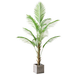 Severská Simulace Rostlina Banánový List Bambus Slunečnice Vnitřní Dekorace Obývacího Pokoje Velká Bionická Zelená Rostlina Podlaha Květinová Dekorace Falešný Strom
