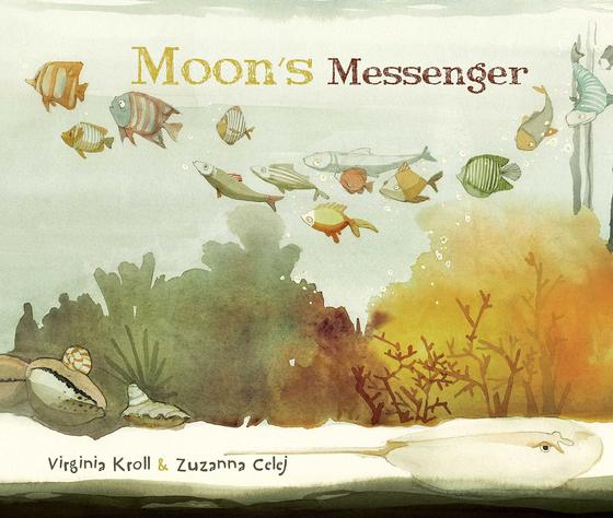 月亮的使者 Zuzanna Celej 插画 精装绘本 英文原版 Moon's Messenger