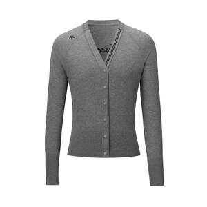 
DESCENTEGOLF Desante golf women's V-neck knitted cardigan
