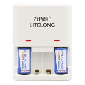 
LiTron Cr123a rechargeable battery set Olympus u1U2 film camera Polaroid CR123A lithium battery 3v lithium battery camera instrument instrument camera range finder water meter special