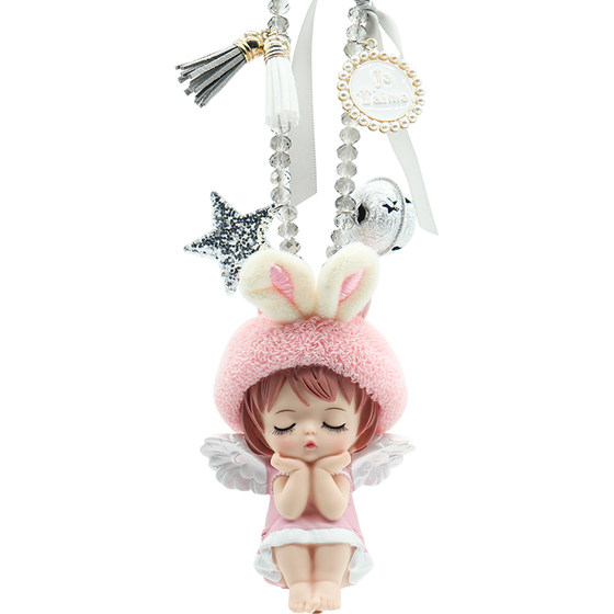 Car high -end pendant cars in the cars with cute angel car on the rearview mirror goddess model pendant decoration supplies