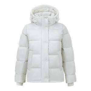 
Camel puff down jacket for women in women's white winter duck down windproof hooded jacket for warm small short bread suit