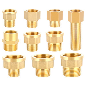 
All-copper thickened inner and outer wire reducing joints, reducing diameter conversion, direct 1 inch to 4 minutes to 6 minutes, large and small head water pipe accessories