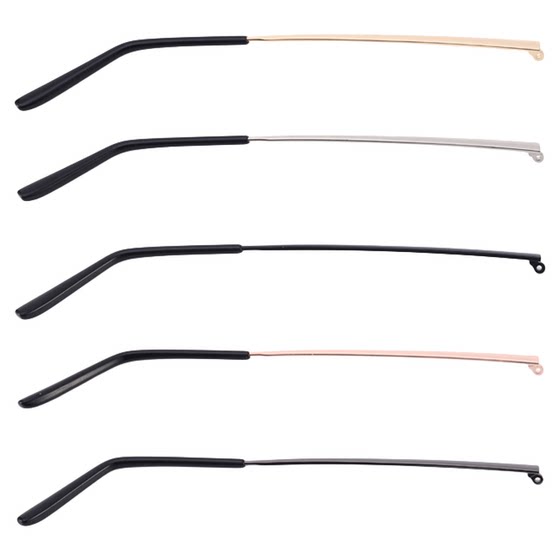 Metal alloy glasses leg width 4 deep height 5 sun sunglasses frame accessories men's eyes myopia glasses feet a pair