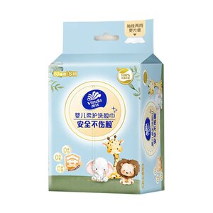 
Vinda hanging face towel 80 soft towel thickened maternal and infant newborn baby disposable removable type
