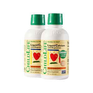 [Self-operated] ChildLife Childhood Liquid Calcium Magnesium Zinc Baby Calcium Supplement Dabai Bottle New Version*2