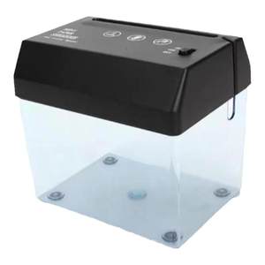 
USB battery office and home portable file photo shredder new desktop small mini electric paper shredder