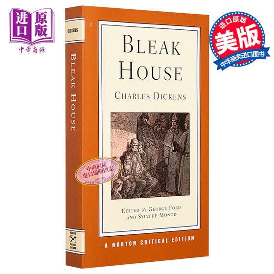 现货 荒凉山庄 诺顿文学解读系列 英文原版 Bleak House Charles Dickens