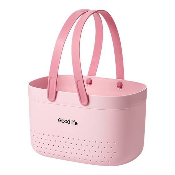 Bath basket Basket Bathing Carrying Bathroom Large Capacity Bathroom Plastic Toilet Bathroom Toiletries Storage
