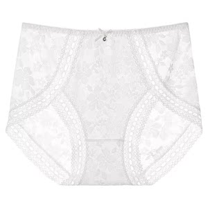 Women's 2026 new lace underwear, belly-controlling high-waisted underwear worn by girls with small tummy, to show your figure and make you slim when you wear it