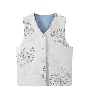 
Reversible cotton vest for women 2025 new style