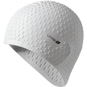 Swimming cap for women without slimming head silicone waterproof long hair plus size ear protection adult men fashion new children's swimming cap