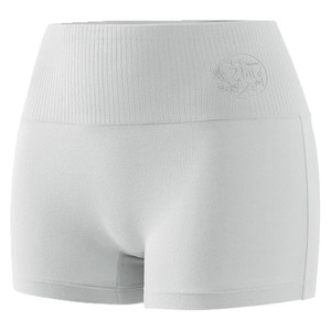 Underwear girl pure cotton antibacterial non -marks high waist high waist and abdomen, light -off safety pants flat panties, lady four -corner shorts