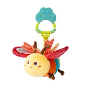 
jollybaby insect flying baby comfort doll stroller pendant plush car toy bed bell 0-1