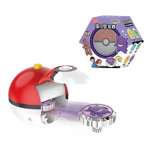 
Athletic Creation Pokémon Children's Toys Peripheral Elf Ball Pikachu Little Fire Dragon Geng Ghost Second Plug Snail