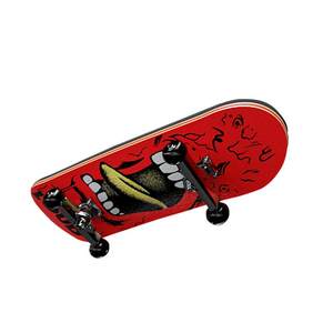 Finger skateboard toy Team alloy bearing five layer maple professional grade double rocker children's assembly customized set