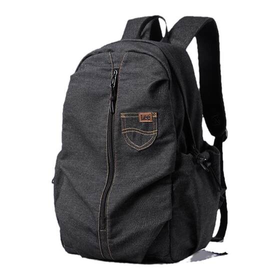 
Lee trendy backpack men's large capacity backpack college students computer bag high school junior high school school bag female travel bag