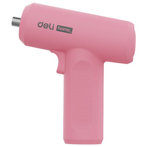 
Deli electric screwdriver charging flash drill girls small pink diamond household pistol drill lithium electric drill tool set
