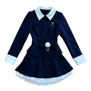 
Vietnamese and Korean Xiaoyu, Weaving Light Girl, Rich Family's Daughter, Heavy Duty Waist Coat, High Waist Pleated Skirt, French Suit for Women