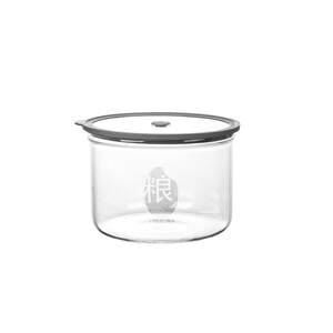 
Rice bucket household insect-proof and moisture-proof sealed glass rice tank grain storage tank rice flour storage tank bucket