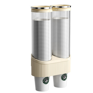 
Disposable cup taker wall-mounted household water dispenser paper cup holder water cup punch-free storage rack