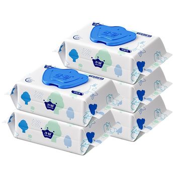 
Zichu plain hand and mouth wipes, skin-friendly and soft, large bag