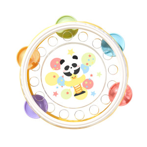Baby toys 0 to 1 year old baby early education 3 newborn baby consumes physical energy for more than 6 months old with one hand clapping drum and rattle