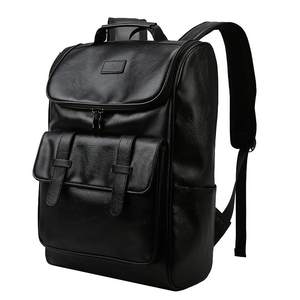 
Backpack for men's backpack new trendy large capacity male college student casual computer bag high school leather school bag