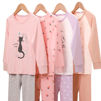 [Category A 100% Cotton] Girls' Autumn Clothes and Autumn Pants