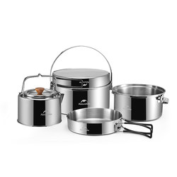 Stainless steel pot set Naturehike