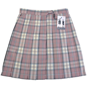 Sakurana Harushi Grid Heart Earthquake Original Pink JK Uniform Set Spring and Summer Pleated Sweet Girl's Skirt

