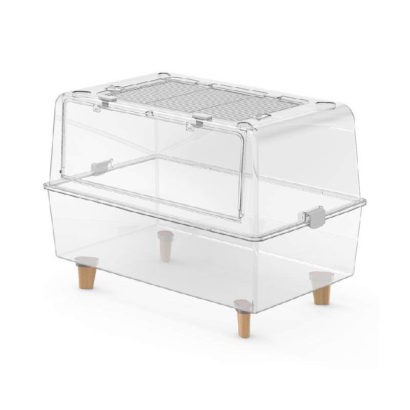 View of Buka Star 70cm Starry Sky Cage Small Hamster Cage Special Cabin Acrylic ...