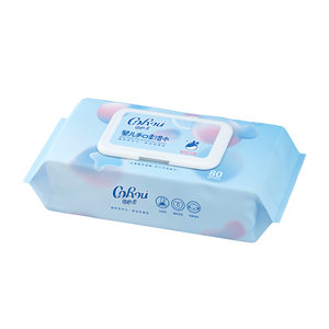 
[Tmall U first trial] Kexinrou baby hand and mouth special wet wipes 80 draw 1 pack