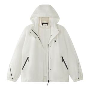 
FILA FUSION Fila trendy brand women's top two-piece set 2026 spring new style loose warm cotton jacket