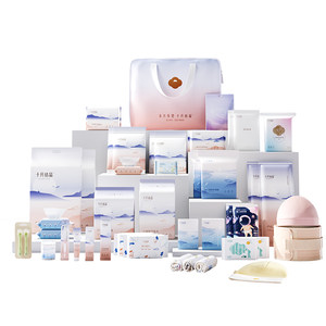 
October crystallization maternity package mother-child combination postpartum practical maternal admission full set of 6-month baby supplies summer
