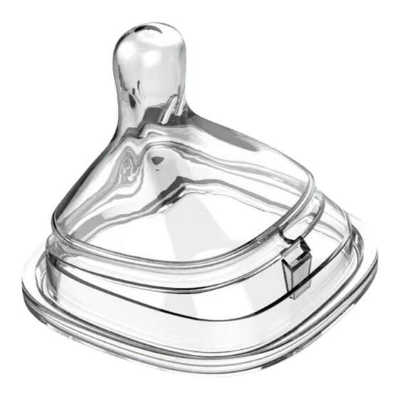 Suitable for Hegen pacifier bottle accessories duckbill learning drinking straw gravity ball wide diameter square pacifier anti-bloating