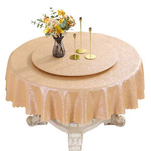 European -style waterproof oil -proof hot -free hotel home large round table round table cloth table cloth table table cushion cloth