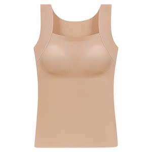 
Yu Zhaolin bra-free thermal vest for women 2025 new style with chest pad, seamless heating bottoming top underwear