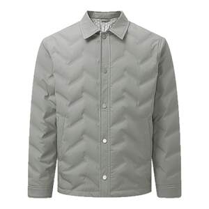 
HLA/Heilan Home Business Men's Down Jacket 25 Autumn and Winter New Far Infrared Lapel Windproof Jacket Coat for Men