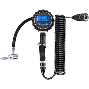 
Jilushi tire pressure gauge monitor air pressure gauge tire car high-precision air gun for fast filling and deflation